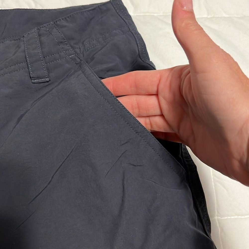 ExOfficio Navy Blue/Grey Nylon Cargo Shorts Men's Size 30 Hiking Travel - Picture 5 of 7